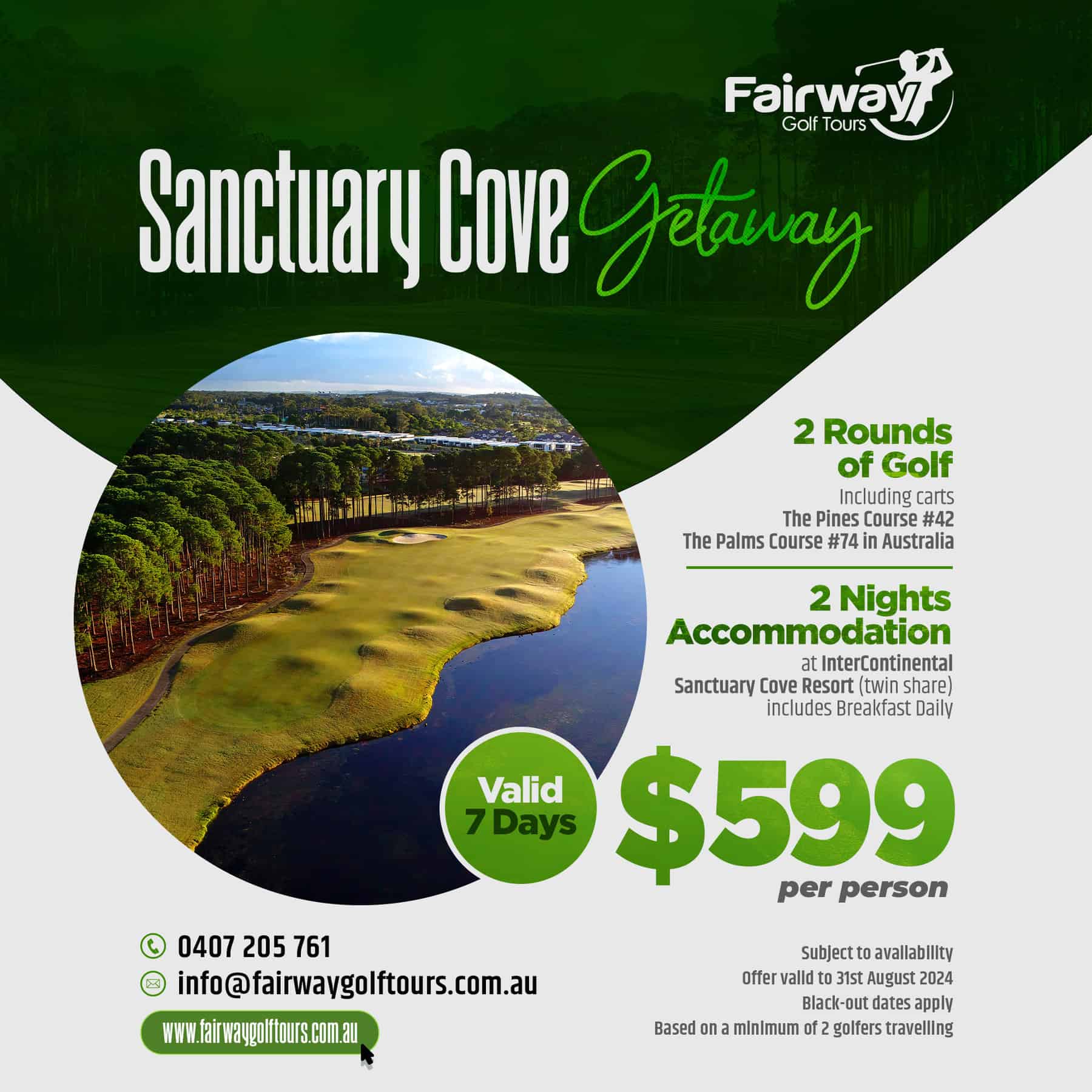 Australian Golf Trips and Holiday Packages Fairway Golf Tours