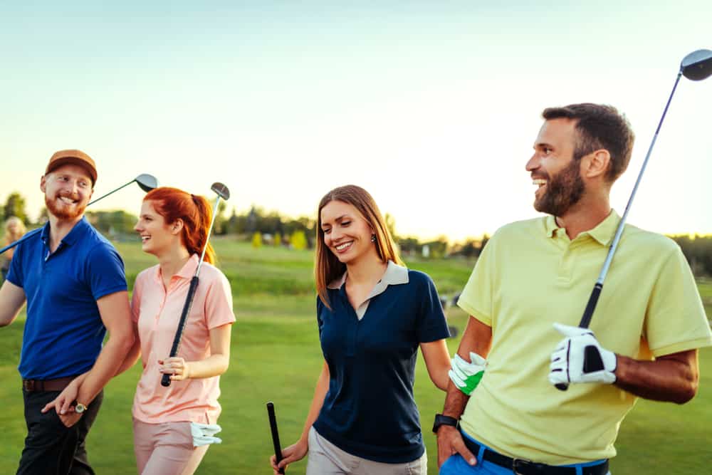 Happy_People_On_Golf_Course